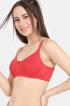 Rosaline Cyber Grove Everyday Double Layered Non Wired 3/4th Coverage T-Shirt Bra (Pack of 2) - Multicolor — thumbnail 8
